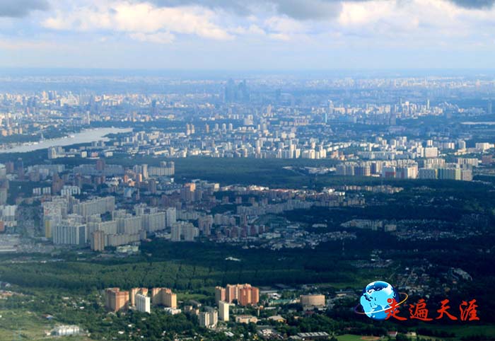 1 俯瞰俄罗斯首都莫斯科.JPG